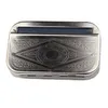 Smoking Pipes Hot selling 110mm silver cigarette box