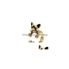 バンドリングファッション調整可能な子犬犬ペットリングアニマルビンテージラップドロップ配達ジュエリーdhxqo