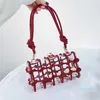 designer bags Suitcase Drawstring Acrylic Bag Women's Handbag Net Red Transparent Women's Bag