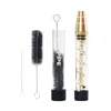 Smoking Pipes Glass pipe with cleaning strip, detachable, portable long cigarette holder, cigarette set