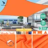 Тень 5M 16 -футовый 185GSM Водонепроницаемый тент Sunshade Pail для открытого садового пляжного кемпинга патио бассейн укрытие 230510