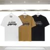 メンズTシャツティーシャツ夏ファッションメンズレディデザイナーccccc tシャツ長袖パームズトップルクスゥリスレターTシャツ服半袖のクルーネック