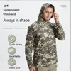 Fabricants Ventes Directes Été Nouveaux Hommes Séchage Rapide Crème Solaire À Manches Longues Formation Militaire Sports Tactiques En Plein Air Camouflage T-shirt