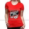 Herren T-Shirts Boombox Hip Hop Rap Urban Graffiti Breakdance DJ 90er Jahre Stereo Retro Custom Design Print für Männer Frauen Baumwolle Cool T-Shirt