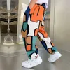 Pantaloni da uomo Nuovi ragazzi Stampa Pantaloni casual Estate Graffiti Designer Stampa Pantaloni sportivi Pantaloni lunghi sottili Adolescenti Bambini Ragazzi Vestiti per 2-12 Y G230510