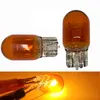 Ny 10st Amber Color Turn Signal Lamp glödlampa WY21W T20 7440 580 7443 Saklampan 21/5W BULB BIL INDIKATOR Automotive Lamp 12V