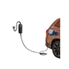 Équipement de chargeur de véhicule électrique Evse Car Type 2 Portable Ev Charging Box 3.6Kw Switchable 10 / 16A Schuko Plug Avec 6M Drop Deliv Dhixm