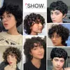 Hair Wigs Bouncy Curly Fringe Pixie Cut Short Human for Women Cheap Full Machine Egg Curls Bob with Bangs 230510