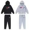 Vêtements de créateurs Sweats pour hommes Survêtements Sweats à capuche Trapstar Bleu Rouge Serviette Broderie Belle Mode Populaire Pull Lâche Pantalon pour Hommes Femmes Sports