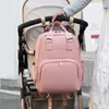 Diaper Bags Mummy bag USB Diaper Bag Baby Care Large Capacity Mom Backpack Mummy Maternity Wet Bag Waterproof Baby Pregnant Bag Nappy Bag 230510