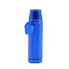 Cool metalen snuifdispenser Bullet Rocket Snorer snuff snuffer sniffer draagbare aluminium legering 1pc 19mmx53mm