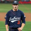 Bo Jackson Auburn Tigers Baseball Jersey David Ross Josh Donaldson Casey Mize Dylan Ingram Terry Leach Tim Hudson Masculino Youth Custom Stitched Auburn Jerseys