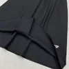 Faldas de lujo para mujer Tendencia Moda Carta Apliques Diseño Niñas Vestido negro Vestido de fiesta Temperamento Vestidos de princesa SML