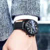 Wristwatches CARNIVAL Brand Automatic Watches Sapphire Mechanical Men Watch Waterproof Calendar Leather Wristwatch Otomatik Erkek Saat