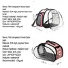 Carrier SHUANGMAO Pet Cat Carrier Folding For Travel Cat Backpack Puppy Carrying Space Dog Bag Single Shoulder Handbag Portable Products