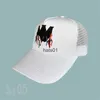 Moda biała designer baseballowa luksusowy hat na plażowy liter wielokolorowy haft haftowany amirs mens cappello kreatywny sport oddychanie ciężarówek hats pj032 c23