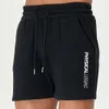 Мужские шорты мужские хлопковые спортивные шорты черные бодибилдинг спортивные штаны Фитнес короткие брюки корейские тренажеры -тренажеры.