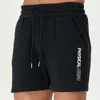 Heren shorts heren katoen sportieve hardloopbroek zwarte bodybuilding jogging bants fitness short broek Koreaanse jogger gym workout shorts 230510