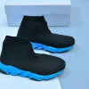 2023 Buy Triple-S Kids shoes Speed Paris Sock حذاء طفل صغير غير رسمي مصمم أحذية رياضية سوداء عالية للفتيات والأولاد والأطفال الصغار والرضع حذاء رياضي في الهواء الطلق