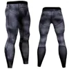 Pantalones de hombre Hombres Compresión térmica Capa base ajustada Leggings largos Gimnasio Pantalones deportivos