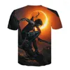 Men's T Shirts 2023 Classic Game Tomb Raider 3D T-shirt Cosplay Lara Croft Print Summer Fashion Street Style Casual Loose Top