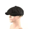 Берец 1 шляпа шляпа Pure Cotton Octagonal Spring и летние женщины Beret мужчина -художник Айви.