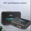 5.0NFC Bluetooth Receiver BT200ワイヤレスオーディオ適応RCA3.5 Bluetooth Music Receiver USB Play