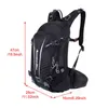 Pacote de mochila Anmeilu 20l Backpack Bicycle Ombros Bolga de grande capacidade para caminhada Camping MTB Bicycle Cycling Saccling With RainCover P230510