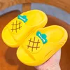 Slipper Children Slippers Non-slip Sandals Home Infant Flip Flops for Baby Boys Girls Toddler Beach Water Shoe for Kids 2-9 Years Old 230510