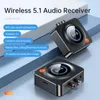 Nuovo adattatore Bluetooth C52 Ricevitore audio Bluetooth 5.1 Adattatore audio TV Connessione NFC