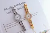 Нарученные часы BS маленькие циферблаты женские запястья платье Gold Women 2023 Случай Сробра, женские наручные часы Montre Femme