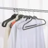 Easyfashion Heavy Duty Non Slip Velvet Clothing Hanger, 100 Pack, Gray