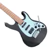 Svart elektrisk gitarr karboniserad lönnhals Alder Body Lock Tuner Electric Guitar