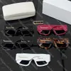 Classic Large Frame Sunglasses Mens Designer Sunglasses Fashion Mental Letter Sun Glasses Outdoor Travel UV Protective Eyeglasses With Box