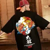 Herren T-Shirts Kaus Grafis Pria Ikan Mas Beruntung Fashion Lucu Musim Panas 2023 Y2K Lengan Pendek Atasan Jalanan Hip Hop Baru 230510