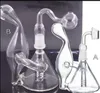 bécher narguilés bongs en verre pipe à eau banger pipes à huile plates-formes de dab en verre bongs d'eau en verre