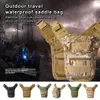 Pacote de mochila Camuflagem Sacos de peito de vários bolsos elegantes água impermeável