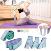 Bandas de resistência banda de emagrecimento yoga auxiliar de alongamento cinturão adulto treinamento latino treinamento elástico iniciante pilates multifuncional