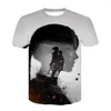 Men's T Shirts 2023 Classic Game Tomb Raider 3D T-shirt Cosplay Lara Croft Print Summer Fashion Street Style Casual Loose Top