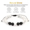 Beaded 8Mm Black Lava Volcanic Stone Beads Chakra Bracelet For Men Tiger Eye Natural Yoga Healing Reiki Prayer Nce Drop Deli Dhgarden Dhmx6