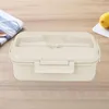 Geschirr-Sets, 1 Set, langlebig, Bento-Box, auslaufsicherer Lunchbehälter, glatte Kanten, für Schüler, hält Geschirr