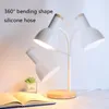 Lampes de table LED lampe de bureau soin des yeux bras réglable lumière lecture livre chambre chevet nuit pour étude travail tâche Offi