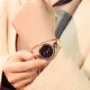 腕時計JWクリスタルローズゴールドウォッチ女性ファッションブレスレットクォーツウォッチドレスレロギオフェミニノオロロジオドナ