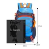 Mochila mochila bolsa de acampamento à prova d'água Backpack de água masculina para mulheres escaladas esportes de montanhismo esportes ao ar livre de caminhada feminino P230510