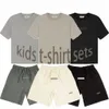 Kinderen ESS Babykleding Sets Kinderen Designer Jeugdjongen Girls Kleding Zomer Sport T-shirt Babypakken Maat 110-16 S8HD#