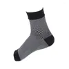 Sports Socks 2023 Compression Women Men Anti Fatigue Open Toe Pilates Stretch Fitness Ankle Sleeve Arch Support Pain Relief