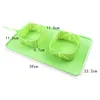 Portable Pet Bowl Collapsible Silicone Dog Bowl & Cat Travel Bowl Water & Food Bowl Foldable Double Traveling Dog Water Bowls Pet Feeding Bowl Spill-Proof Placemat