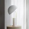 Bordslampor Cap Lamp Bedside Metallic Desktop Home Bedroom El Night Light Modern Minimalist Designer Desk Lights