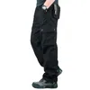 Herrenhose Tactical Casual Male Jogger Mehrere Taschen Elastizität Military Urban Tacitcal Hose Herren Fat Cargo Pant