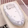 Bassinets vaggar baby bo säng bärbar småbarn lekpen crib spädbarnsäng cradle född bassinet stötfångare 230510